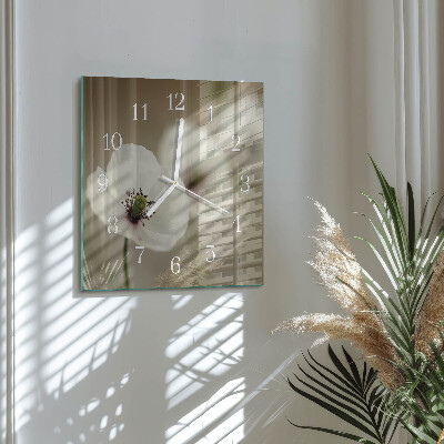 Reloj cuadrado Amapola