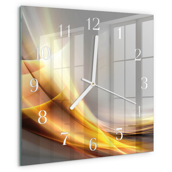 Reloj cuadrado Abstracción