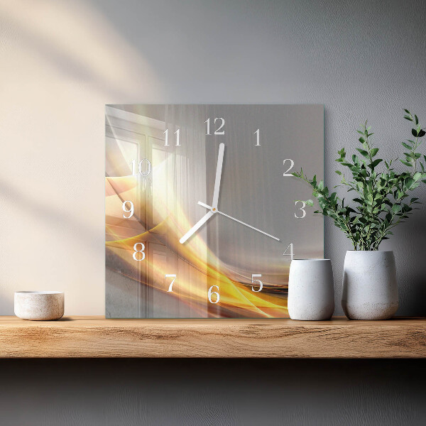 Reloj cuadrado Abstracción