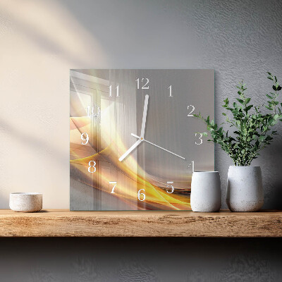 Reloj cuadrado Abstracción