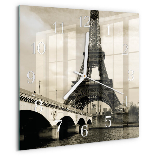 Reloj cuadrado París