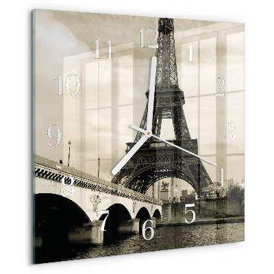 Reloj cuadrado París