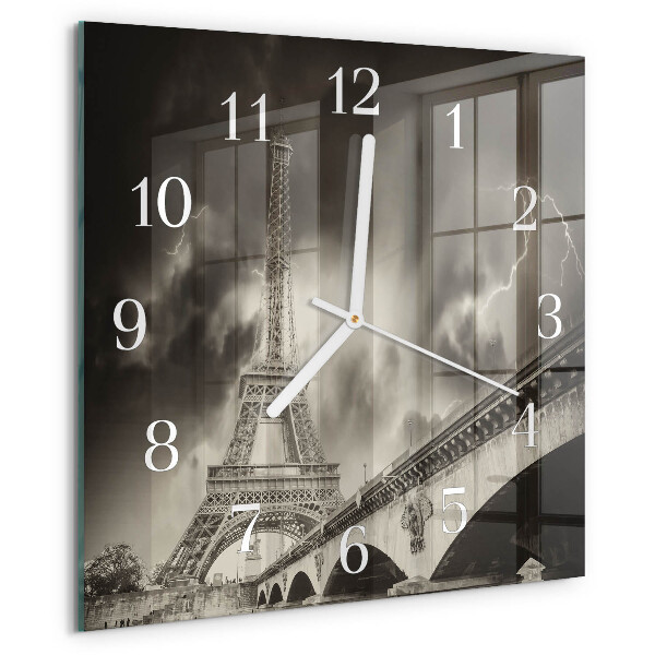 Reloj cuadrado París