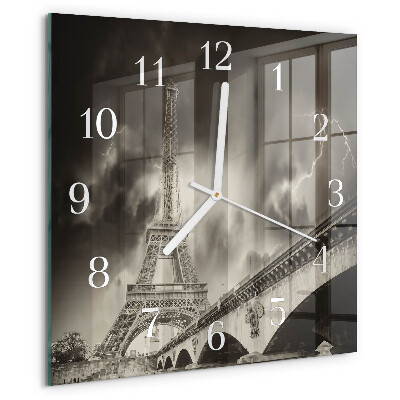 Reloj cuadrado París