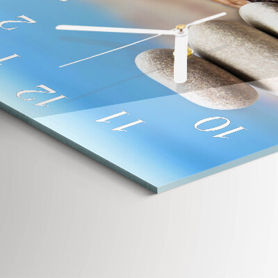 Reloj cuadrado Piedras