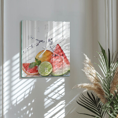 Reloj cuadrado Fruta