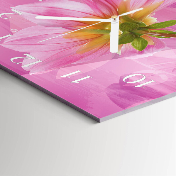 Reloj cuadrado Flor