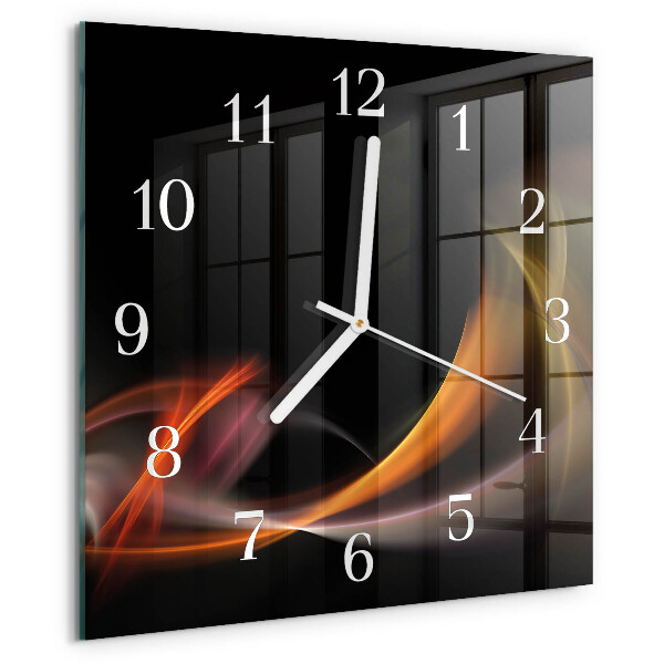 Reloj cuadrado Abstracción