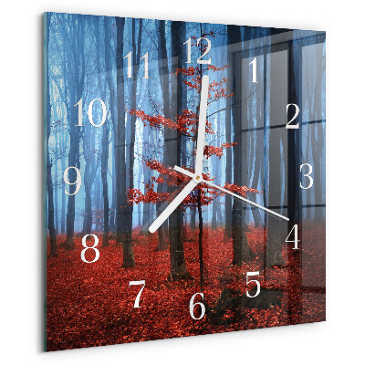 Reloj cuadrado Oscuridad