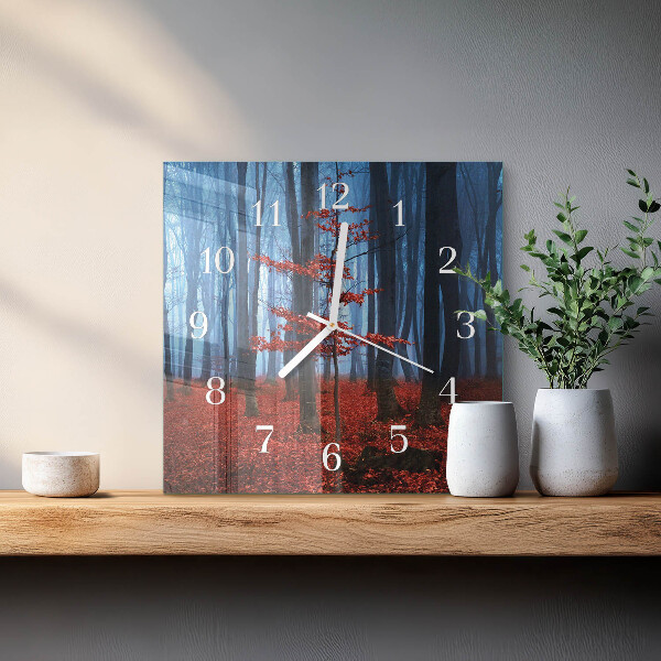 Reloj cuadrado Oscuridad