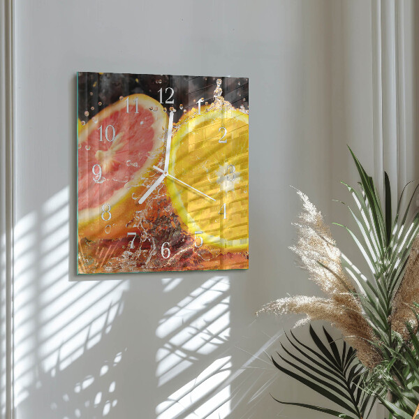 Reloj cuadrado Fruta