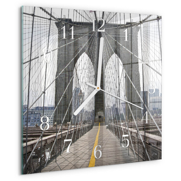 Reloj cuadrado Puente de Brooklyn