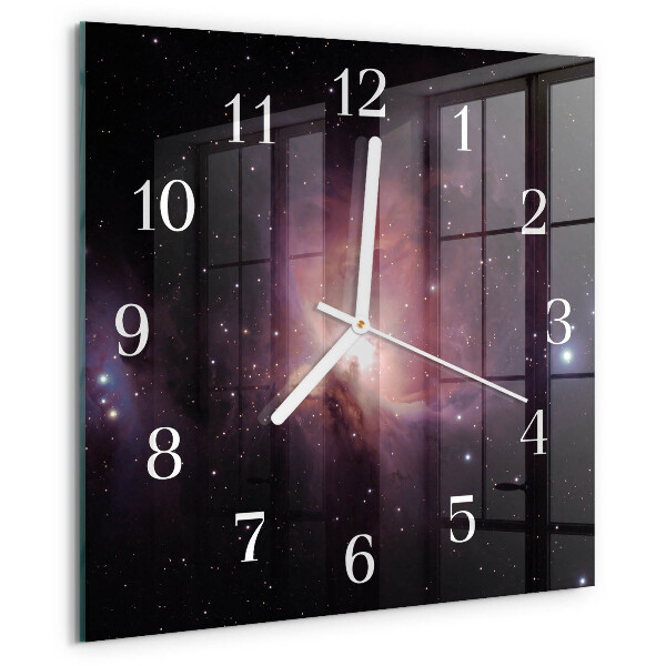 Reloj cuadrado Espacio