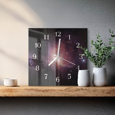 Reloj cuadrado Espacio