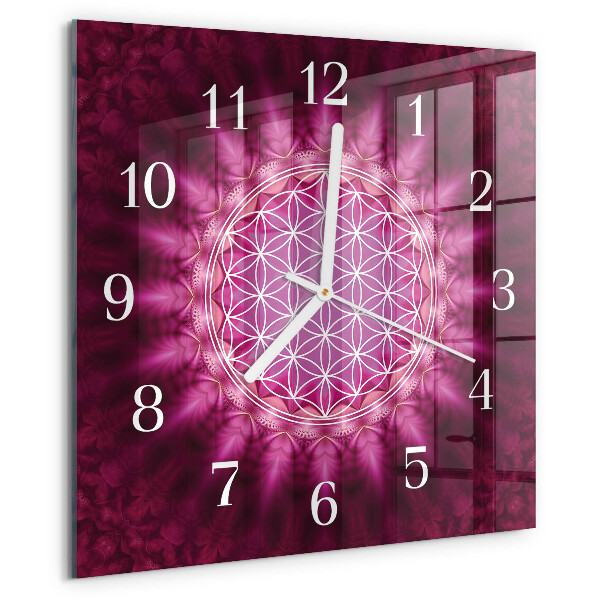 Reloj cuadrado Abstracción