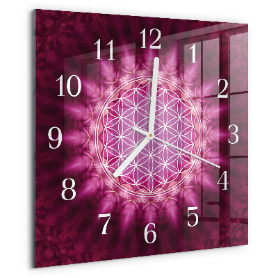Reloj cuadrado Abstracción