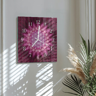 Reloj cuadrado Abstracción