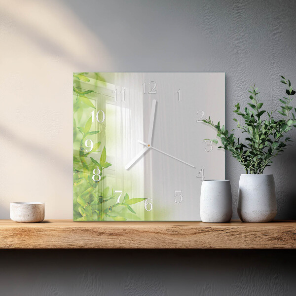 Reloj cuadrado Naturaleza