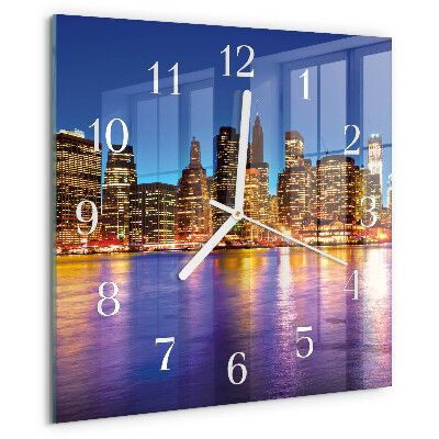 Reloj cuadrado Horizonte
