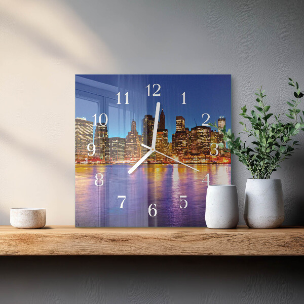 Reloj cuadrado Horizonte