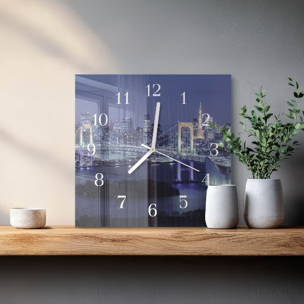 Reloj cuadrado Puente