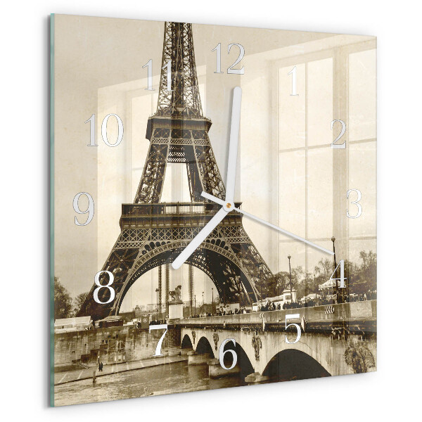 Reloj cuadrado París