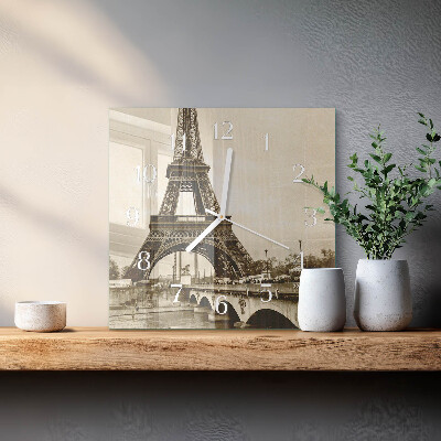 Reloj cuadrado París