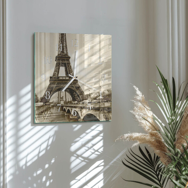 Reloj cuadrado París