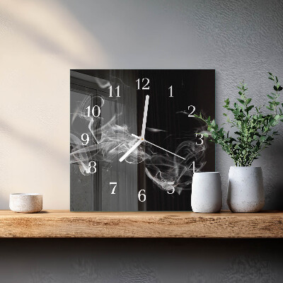 Reloj cuadrado Fumar