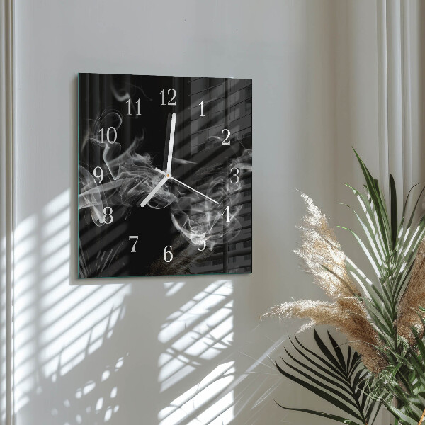 Reloj cuadrado Fumar