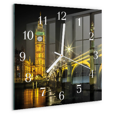 Reloj cuadrado Londres