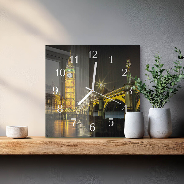 Reloj cuadrado Londres
