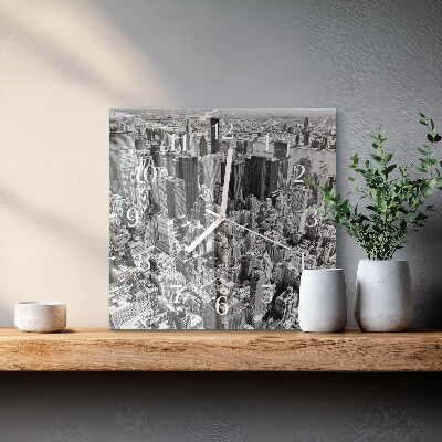 Reloj cuadrado Horizonte