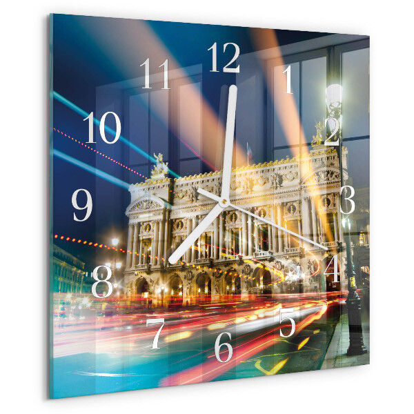 Reloj cuadrado Luz