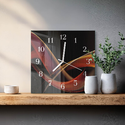 Reloj cuadrado Abstracción