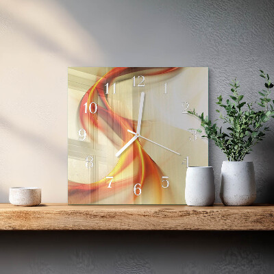 Reloj cuadrado Abstracción