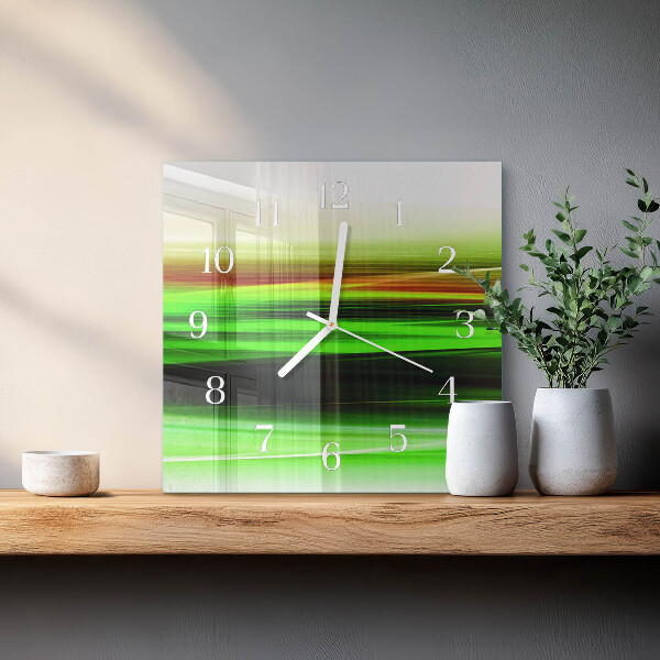 Reloj cuadrado Abstracción