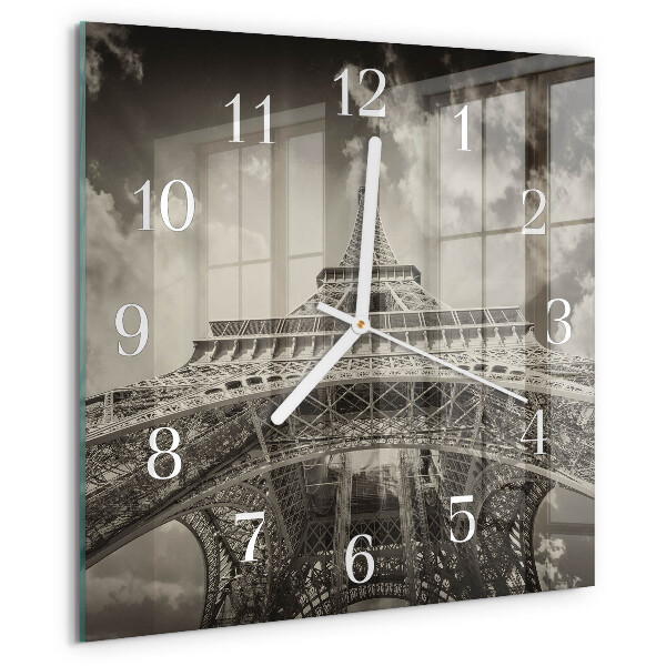 Reloj cuadrado Torre Eiffel