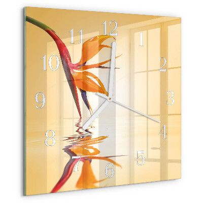 Reloj cuadrado Flor
