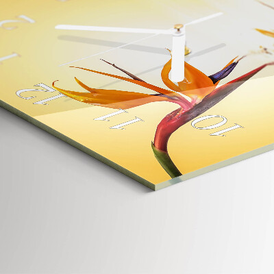 Reloj cuadrado Flor