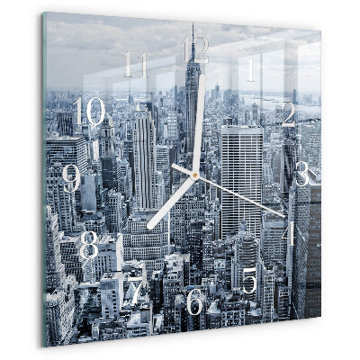 Reloj cuadrado Ciudad