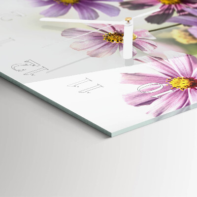 Reloj cuadrado Flores