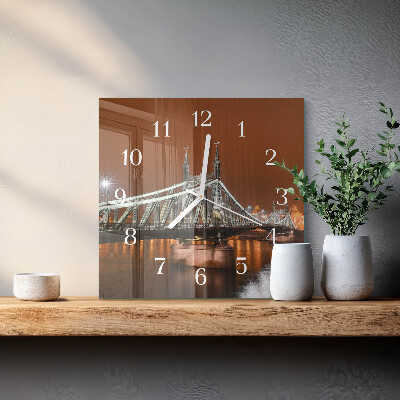 Reloj cuadrado Puente