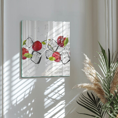 Reloj cuadrado Helado de cereza