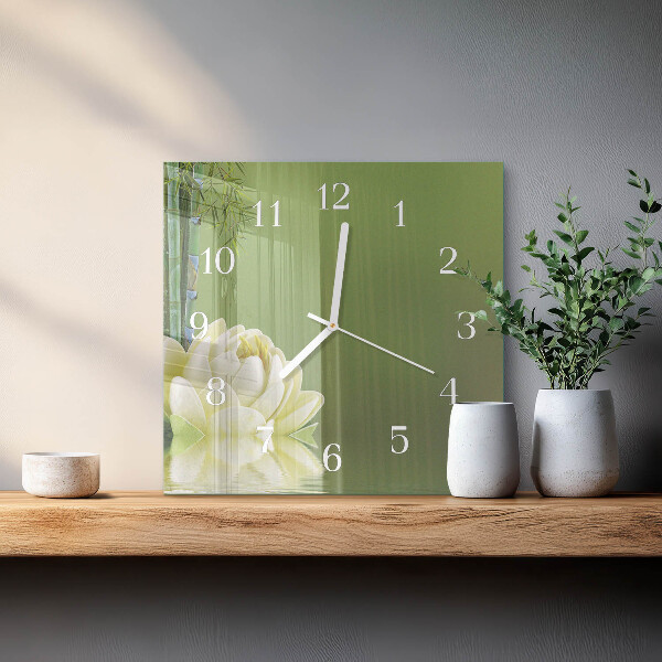 Reloj cuadrado Lirio