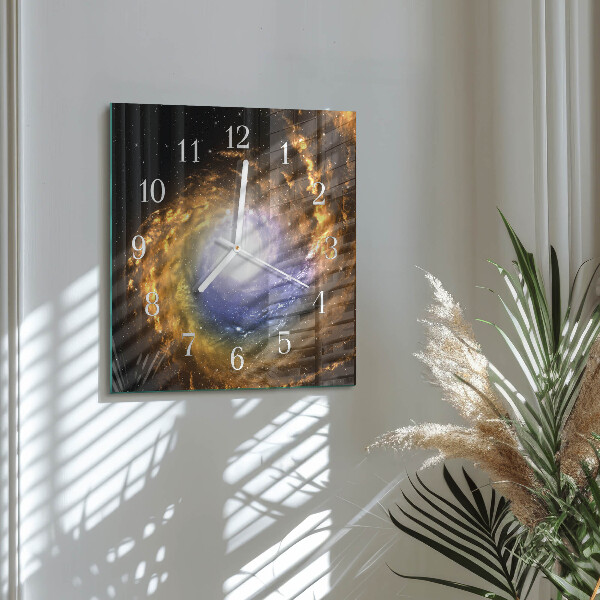 Reloj cuadrado Cosmos