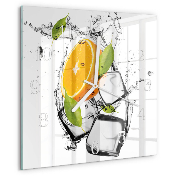 Reloj cuadrado Hielo