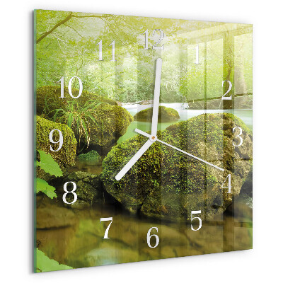 Reloj cuadrado Naturaleza