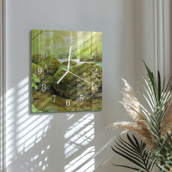 Reloj cuadrado Naturaleza