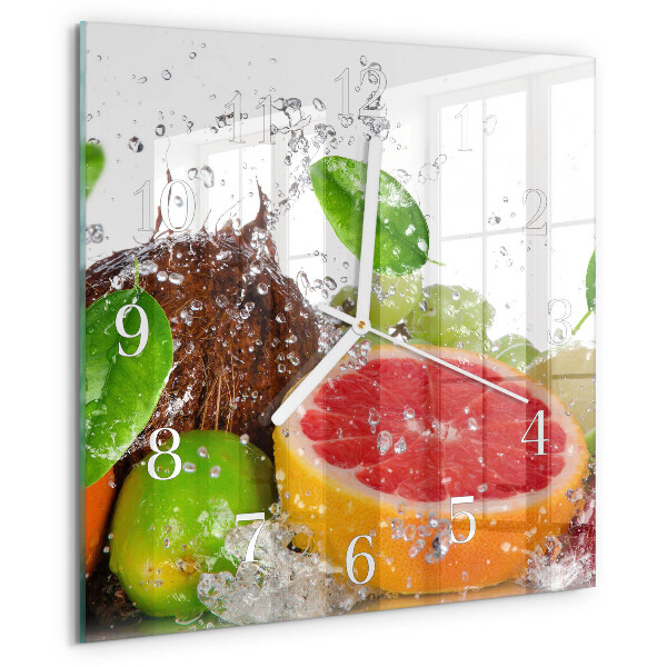 Reloj cuadrado Fruta